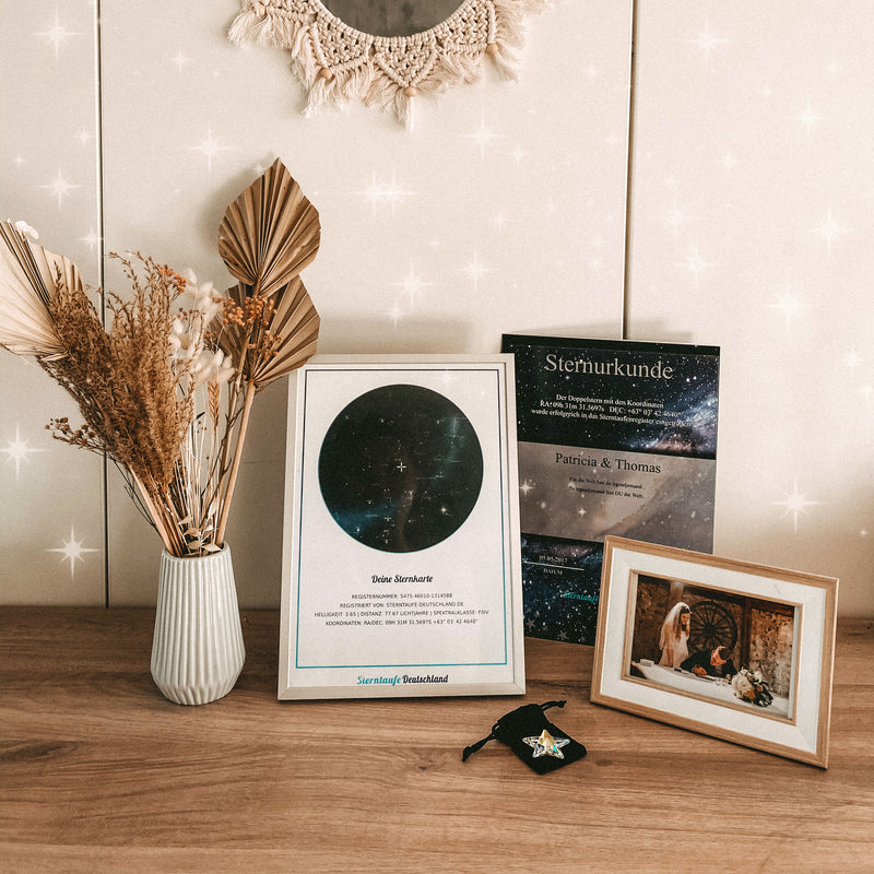 Sterntaufe Geschenkset