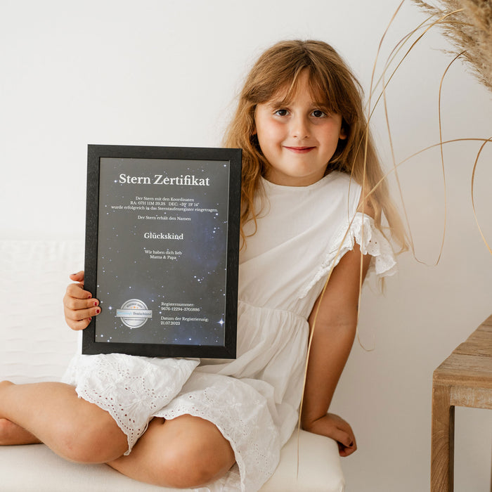 Sterntaufe Gutscheinkarte