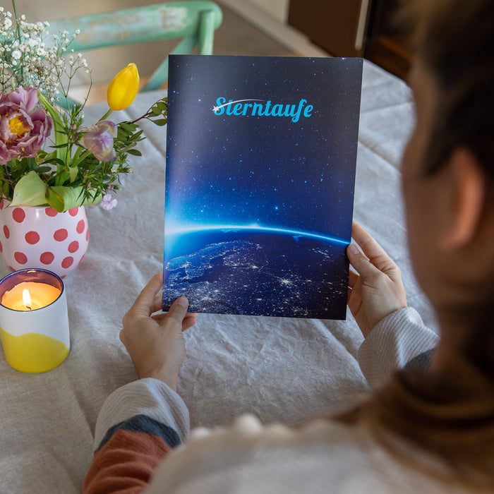 Sterntaufe Gutscheinkarte
