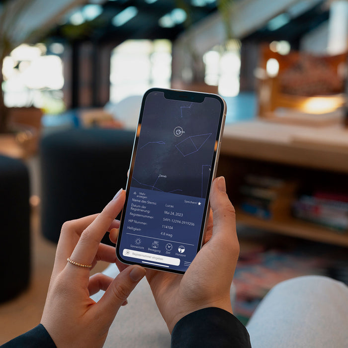 Sterntaufe Gutscheinkarte